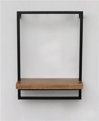 Étagère murale simple en métal
